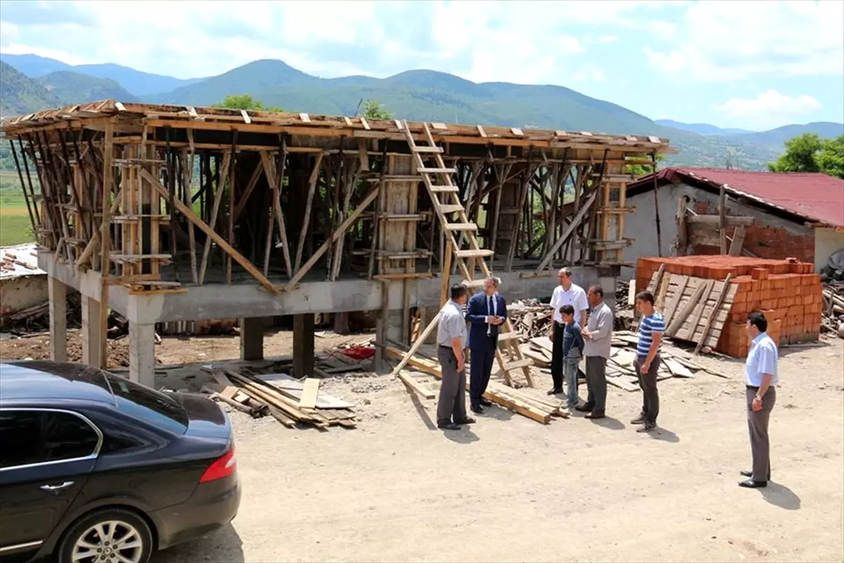 Kaymakam Pişkin, Çalışmaları Denetledi