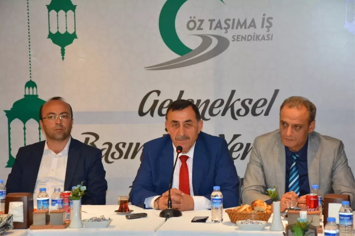 Öz Taşıma-İş Sendikasından Basın Mensuplarına İftar