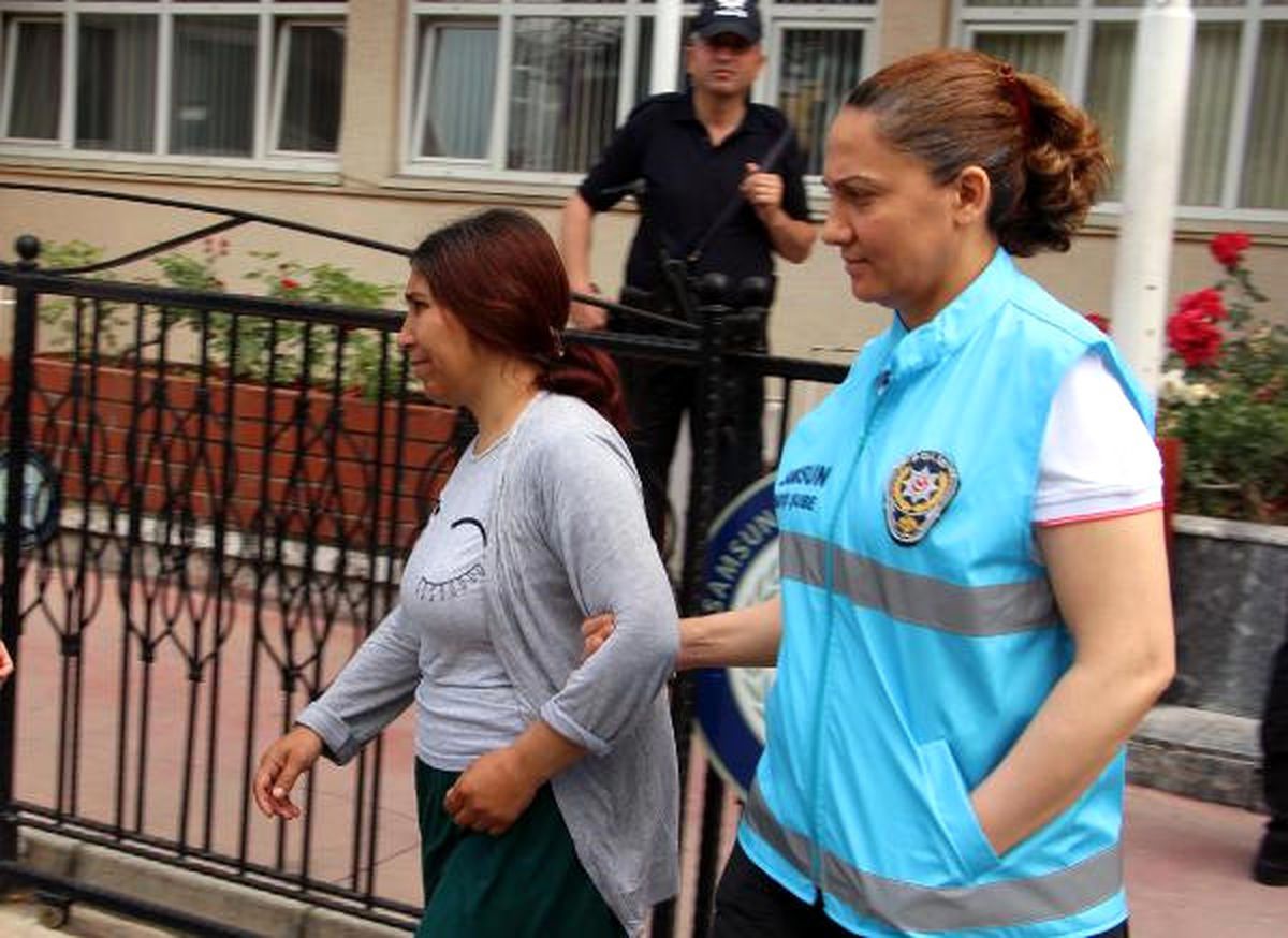 Samsun\'da 4 Evden Hırsızlık Şüphelisi Kadın Yakalandı