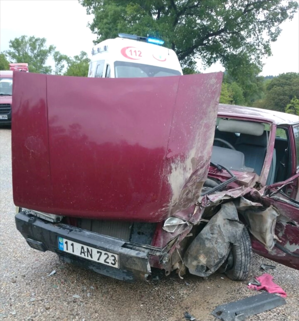 Bilecik\'te Trafik Kazası: 2 Yaralı