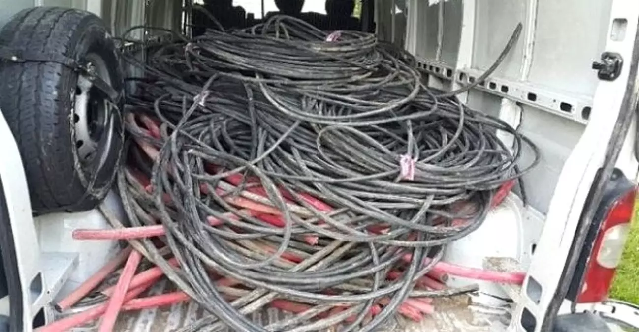 Bin 232 Metre Elektrik Kablosu Çalındı