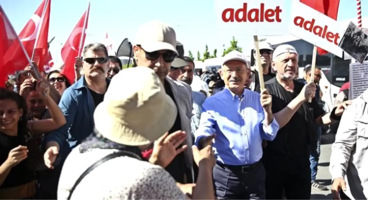 CHP\'nin Adalet Yürüyüşü\'nde 2. Gün