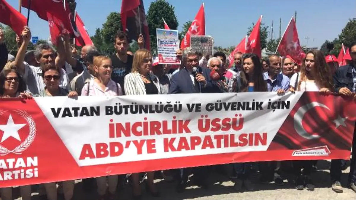 Dha İstanbul -  "İncirlik Üssü ABD\'ye Kapatılsın" Protestosu