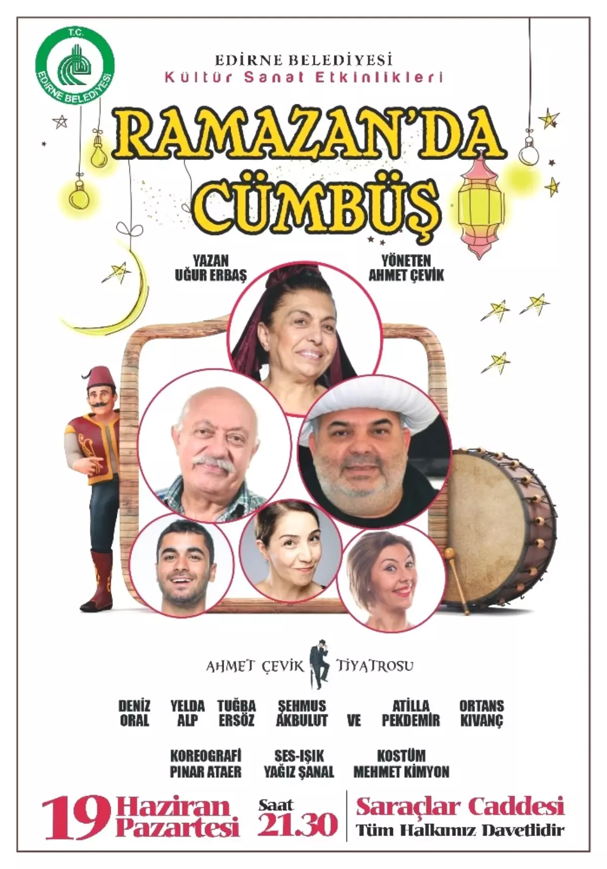 Edirne Belediyesinden "Ramazan\'da Cümbüş"