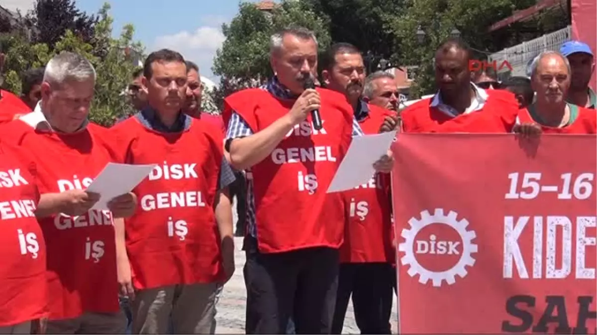 Edirne Disk Trakya Temsilcisi: Kıdem Tazminatı Gaspına Karşı Direneceğiz