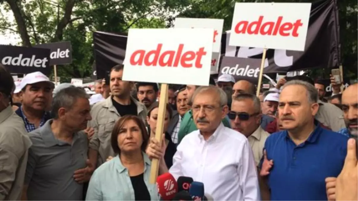 Kılıçdaroğlu: Bu \'Adalet Yürüyüşü\' Bir Parti Yürüyüşü Değil Adaleti Savunan Her Görüşten İnsan...