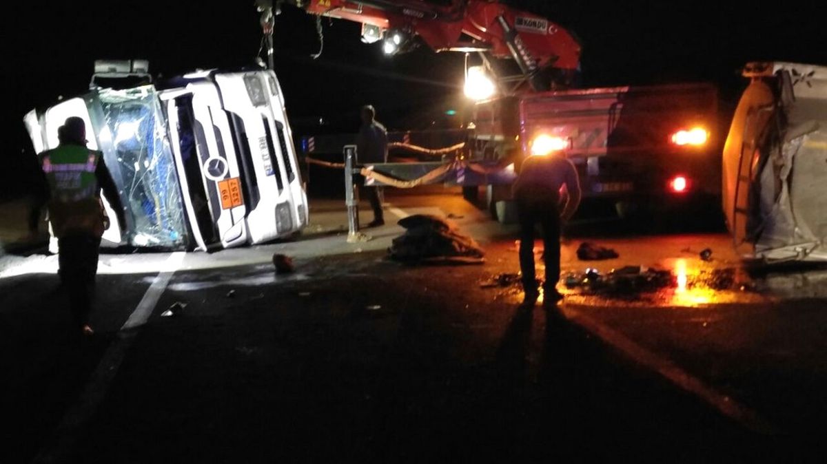 Konya\'da Trafik Kazası: 1 Ölü
