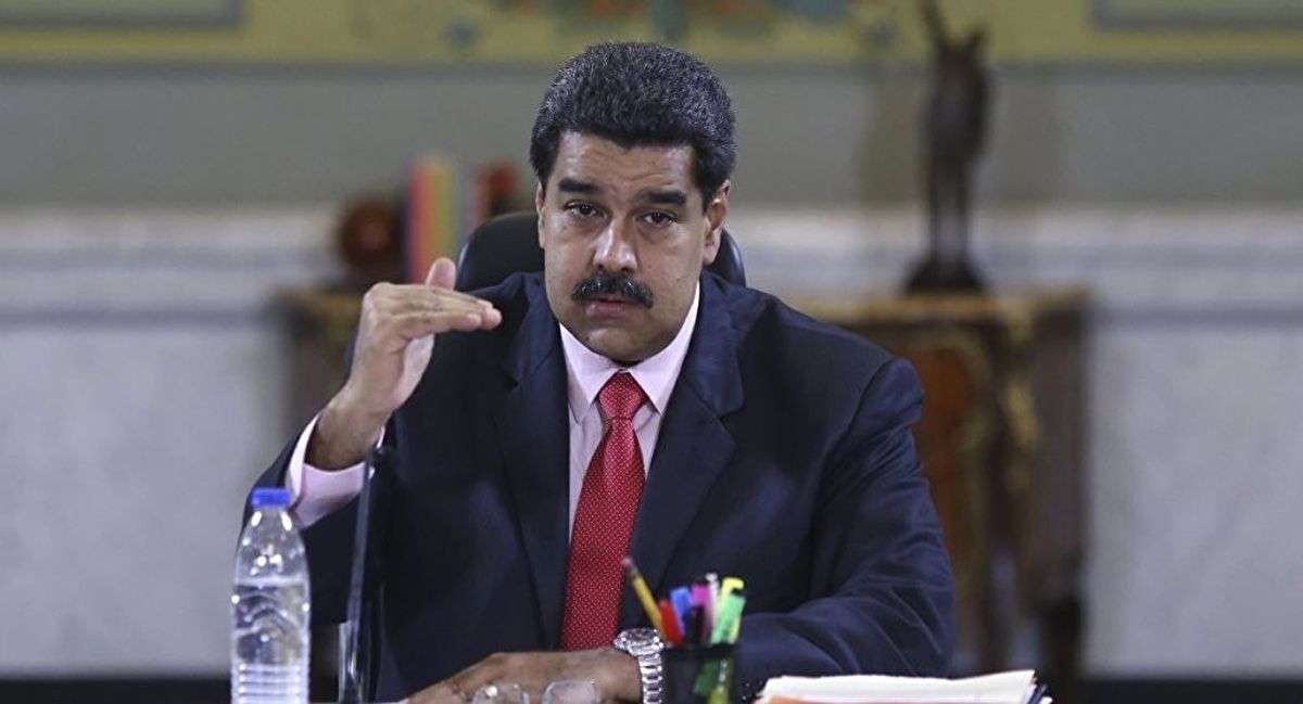 Maduro\'dan ABD\'ye: Venezuela\'ya Burnunuzu Sokmayın
