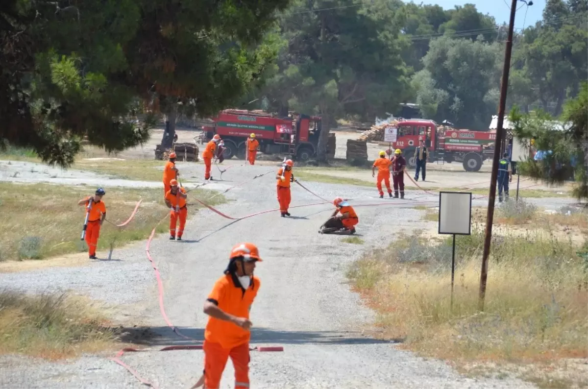 Orman İşçileri Yangın Sezonuna Hazır