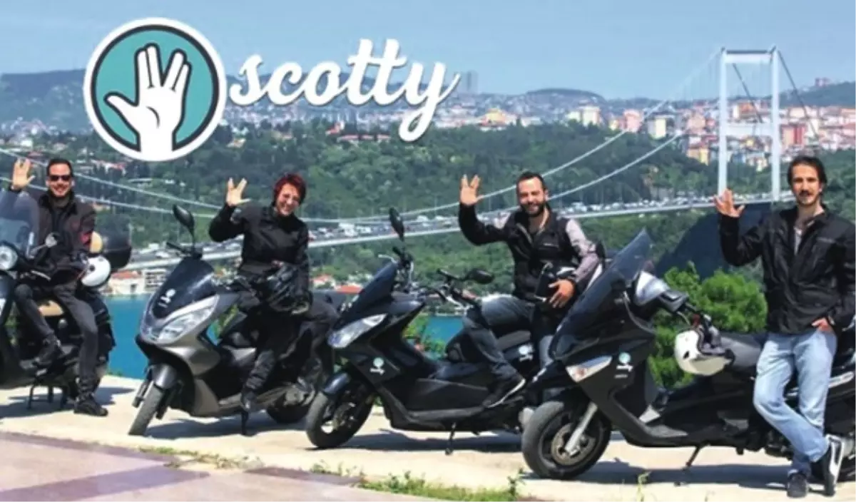 Scotty, Paylaşım Rekabetine Motosikletle Dahil Oldu