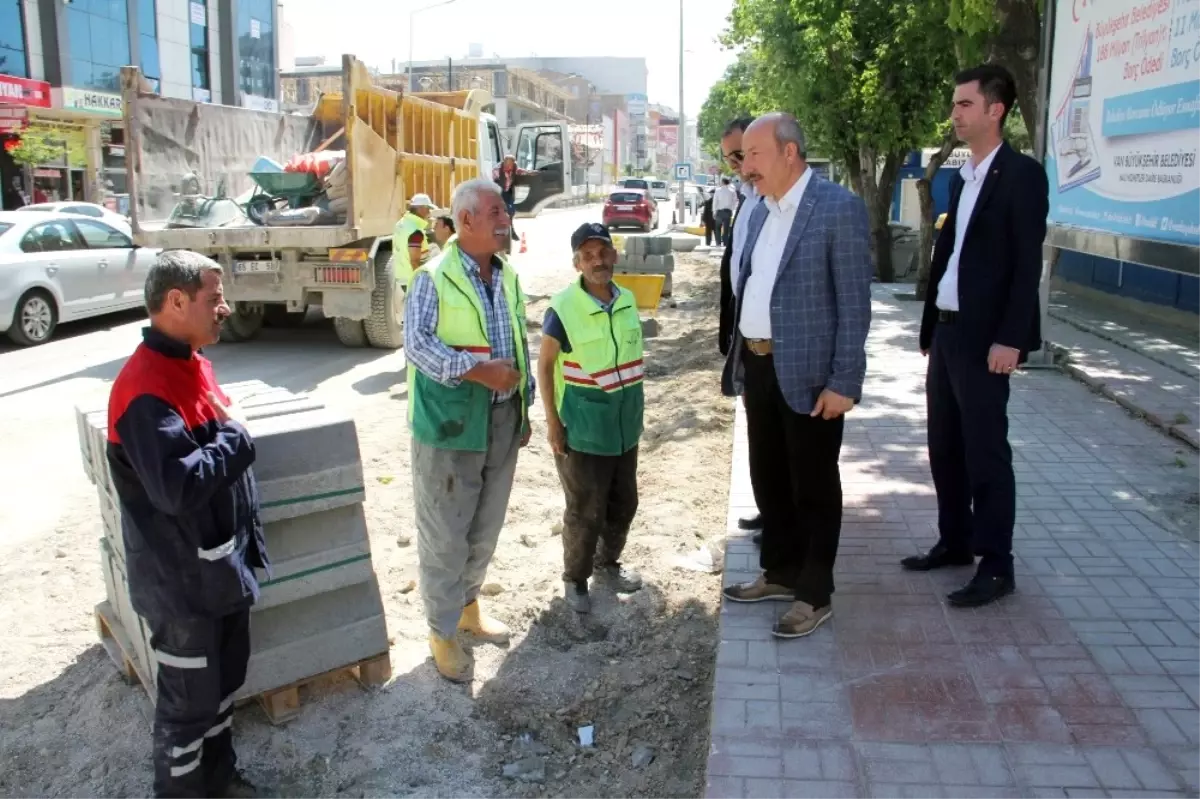 Van Büyükşehir Belediyesinden Hummalı Çalışma