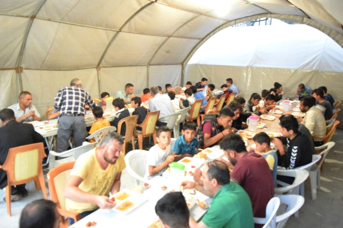 Agd Yahyalı Şubesi İftar Çadırı Açtı