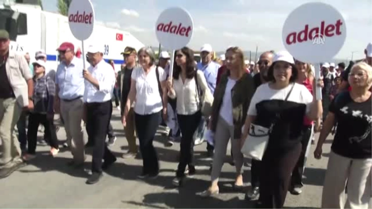 CHP\'nin Berberoğlu\'nun Tutuklanmasına Tepki Yürüyüşü - 3. Gün Tamamlandı