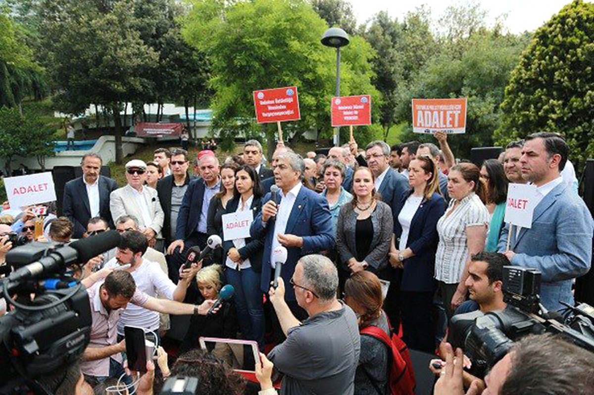 Dha İstanbul - Maçka Parkı\'nda "Adalet Nöbeti" 3. Gününde