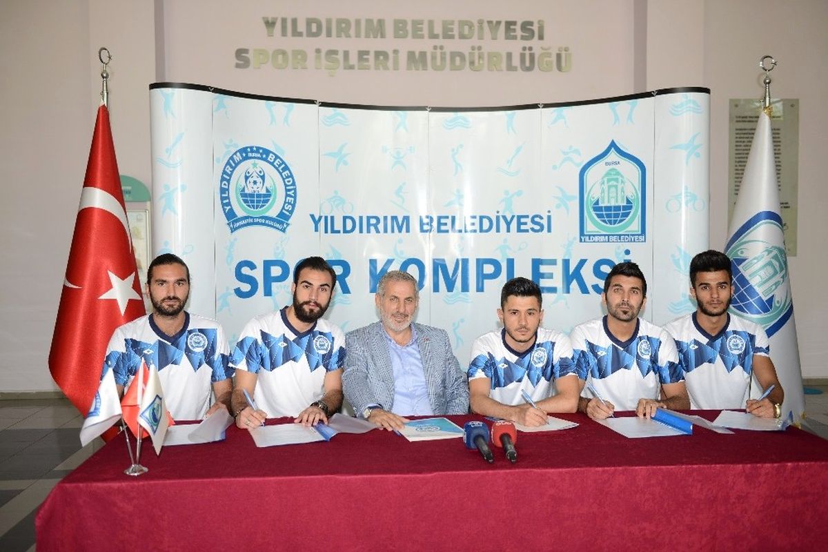 Yıldırım Belediyespor\'dan 5 Transfer