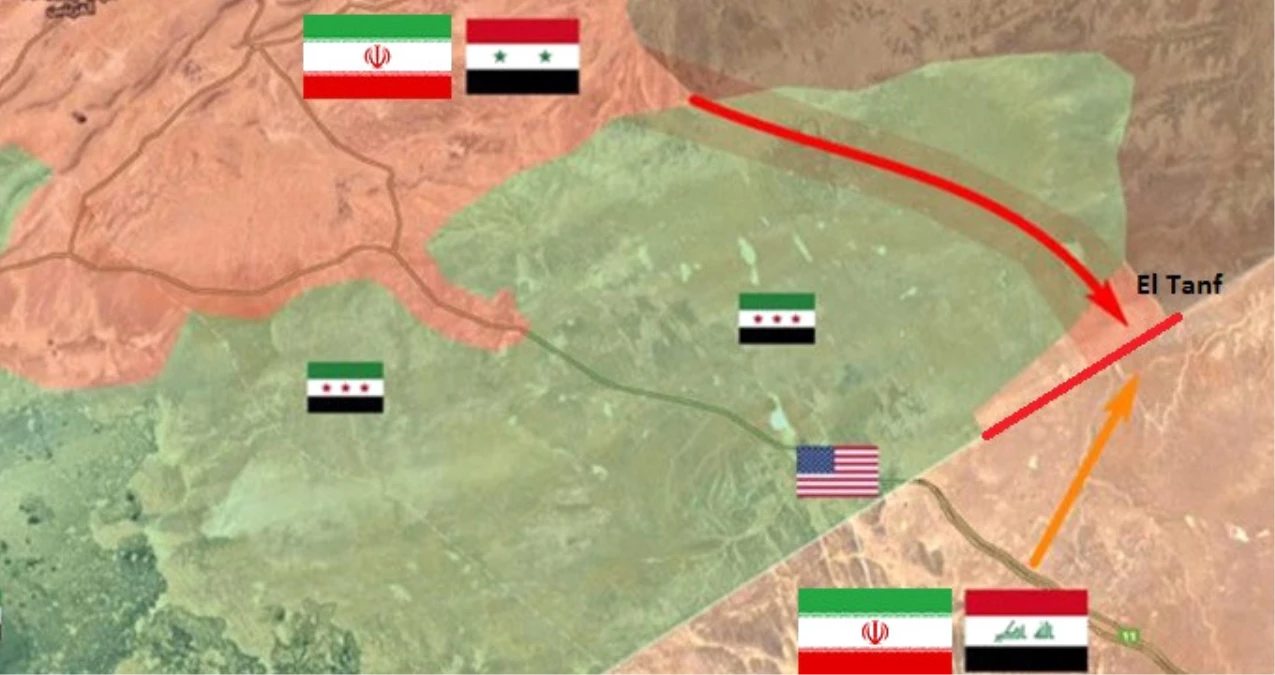 ABD İran\'ın Lübnan\'a Kadar Olan Koridorunu Irak - Suriye Sınırında Kesti