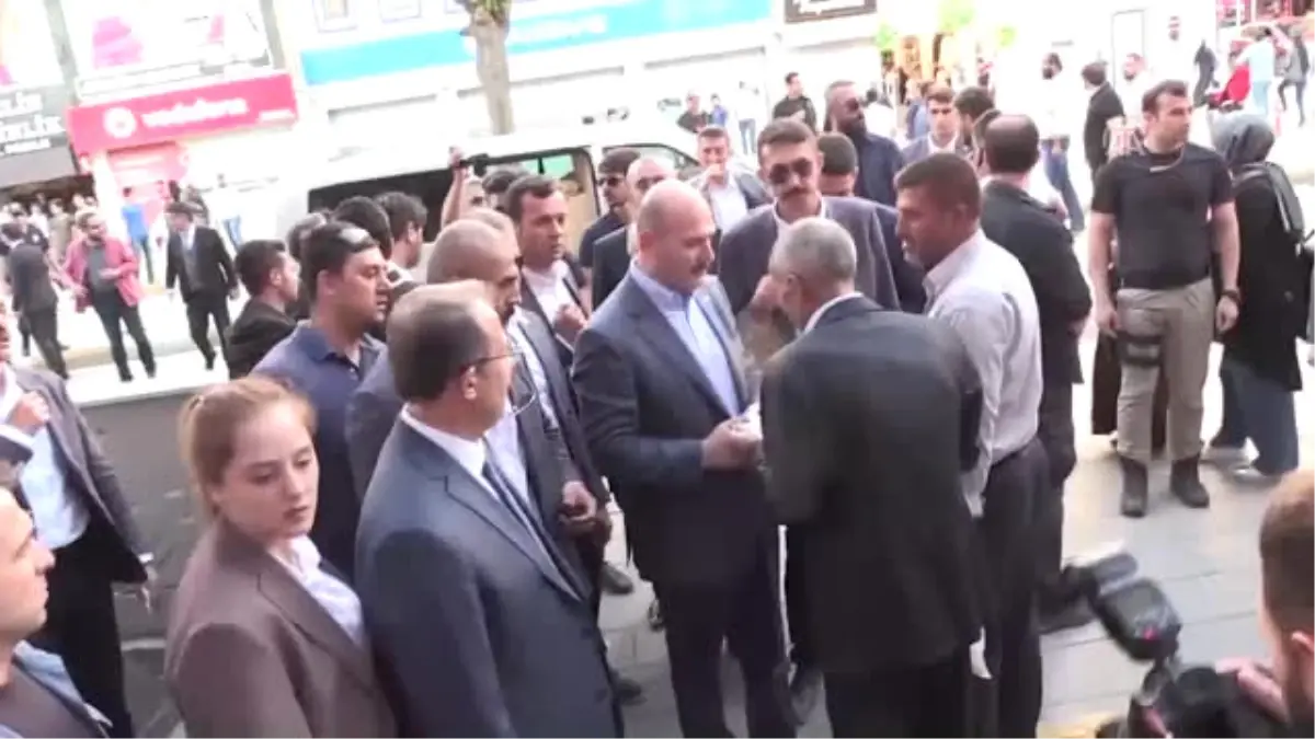 AK Parti\'nin "Gönül Köprüsü" Projesi - Soylu, Esnafı Ziyaret Etti