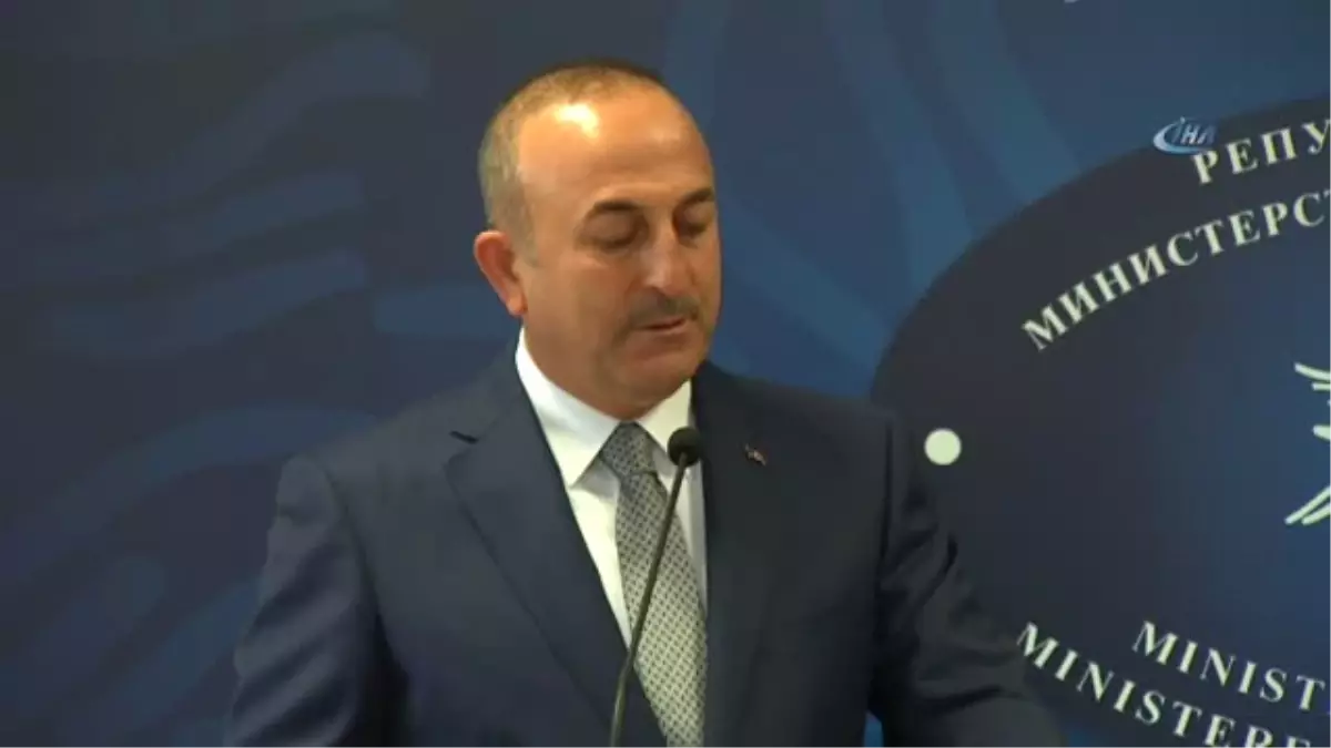 Bakan Çavuşoğlu, Makedon Mevkidaşı ile Görüştü