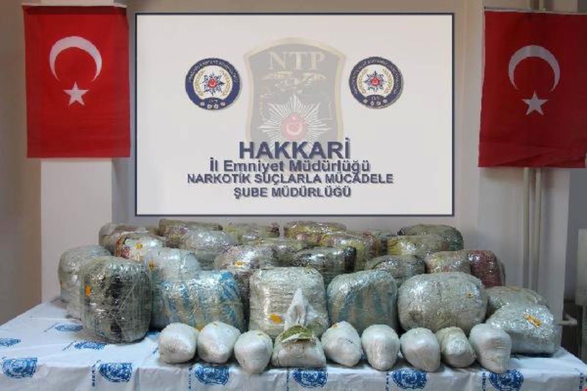 Hakkari\'de 268 Kilo Esrar Ele Geçirildi