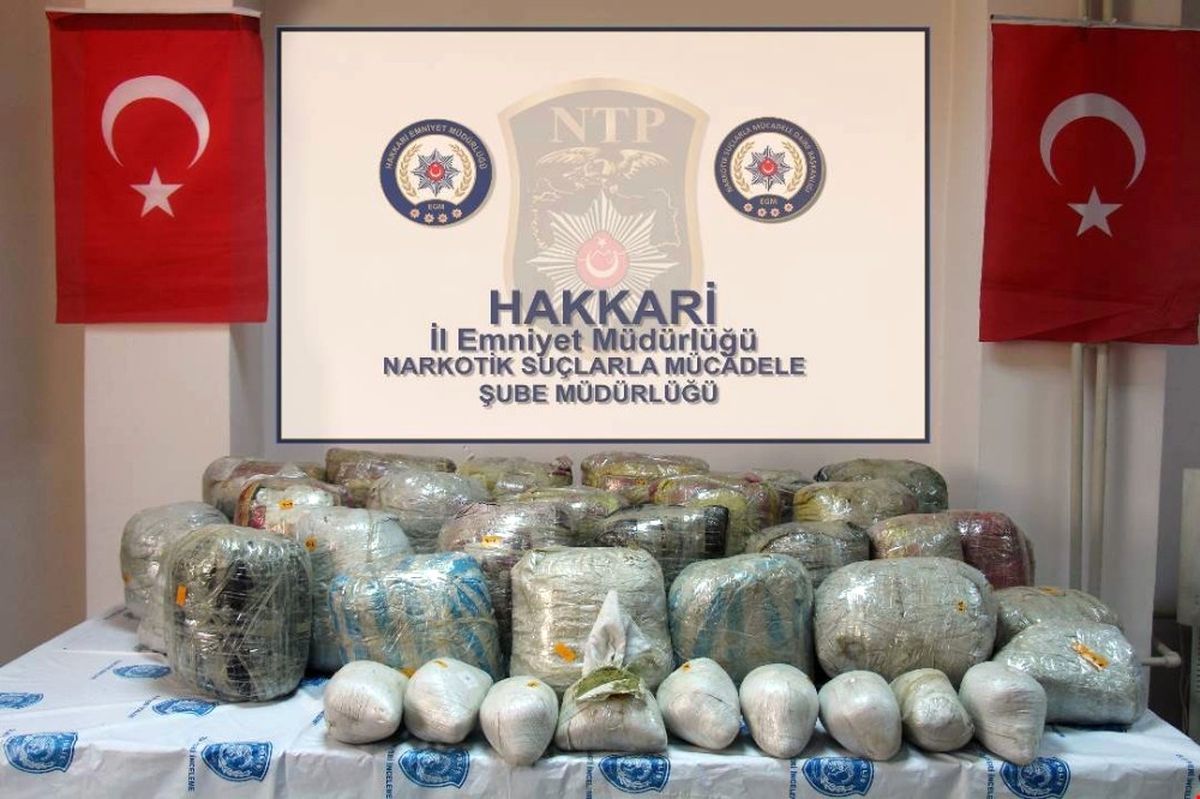 Hakkari\'de 268 Kilo Esrar Ele Geçirildi