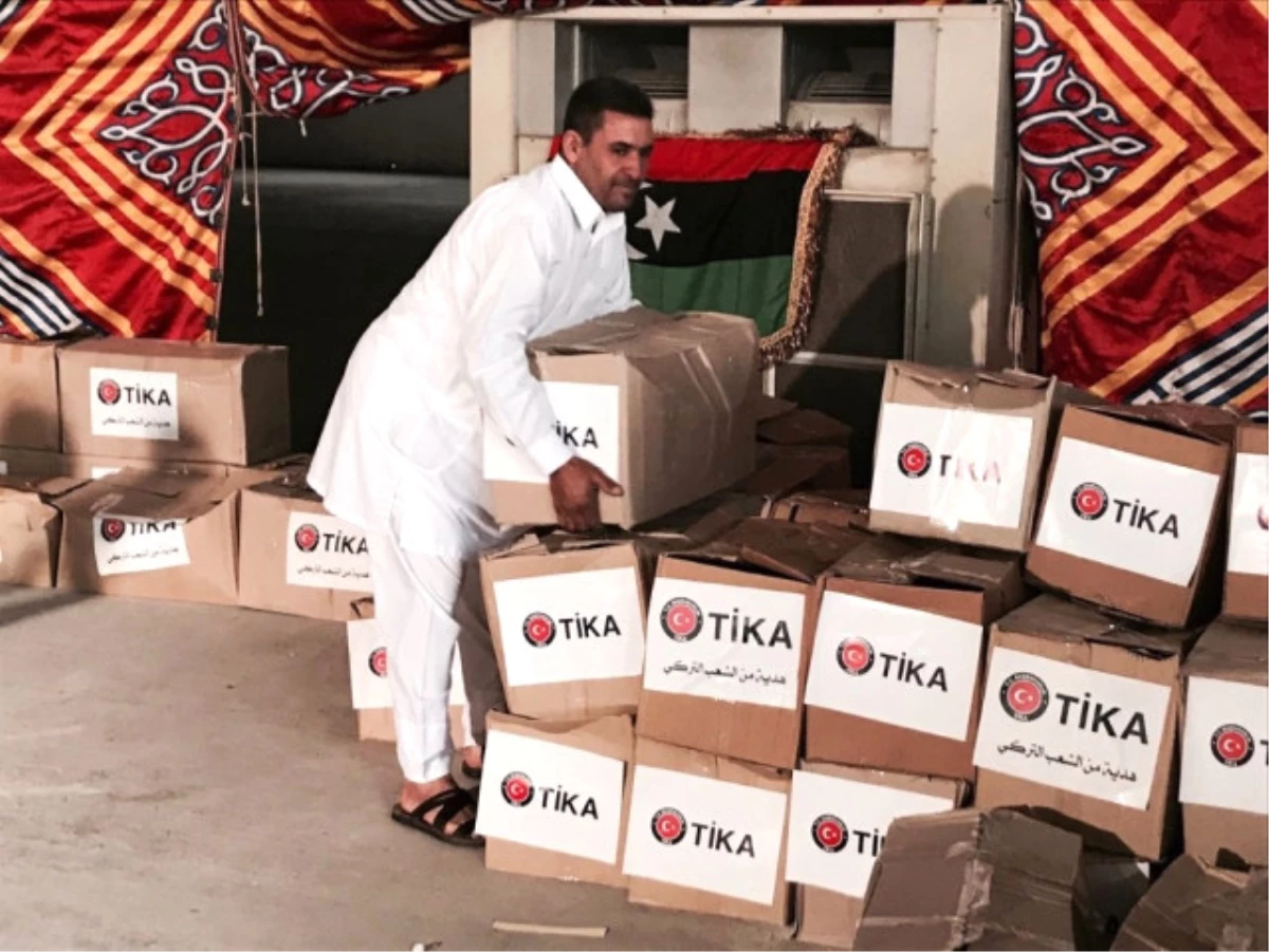Tika\'dan Libya\'da Gıda Yardımı