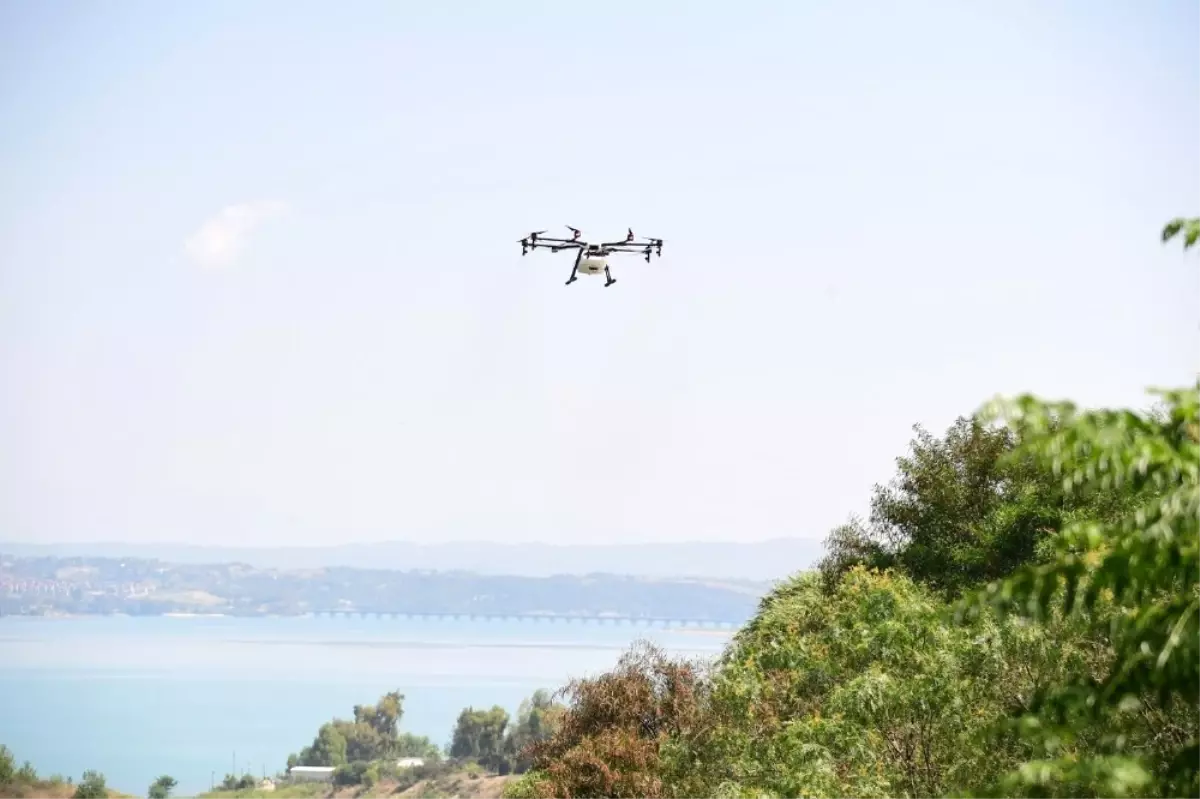 Adana\'da Drone ile Sinek Savaşı