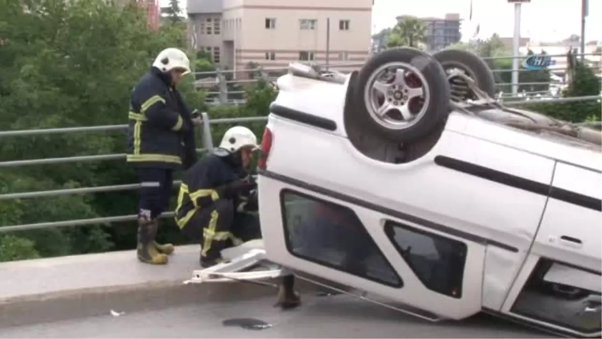 Adana\'da Trafik Kazası: 1 Yaralı