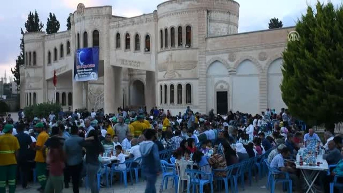 Bağcılar Belediyesi Nusaybin\'de İftar Verdi