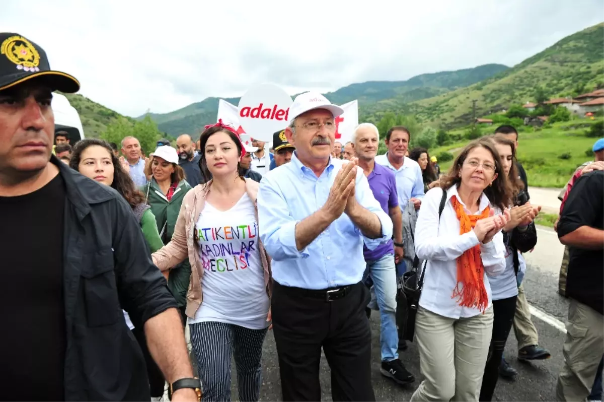 CHP\'nin Yürüyüşünün 5. Günü Tamamlandı