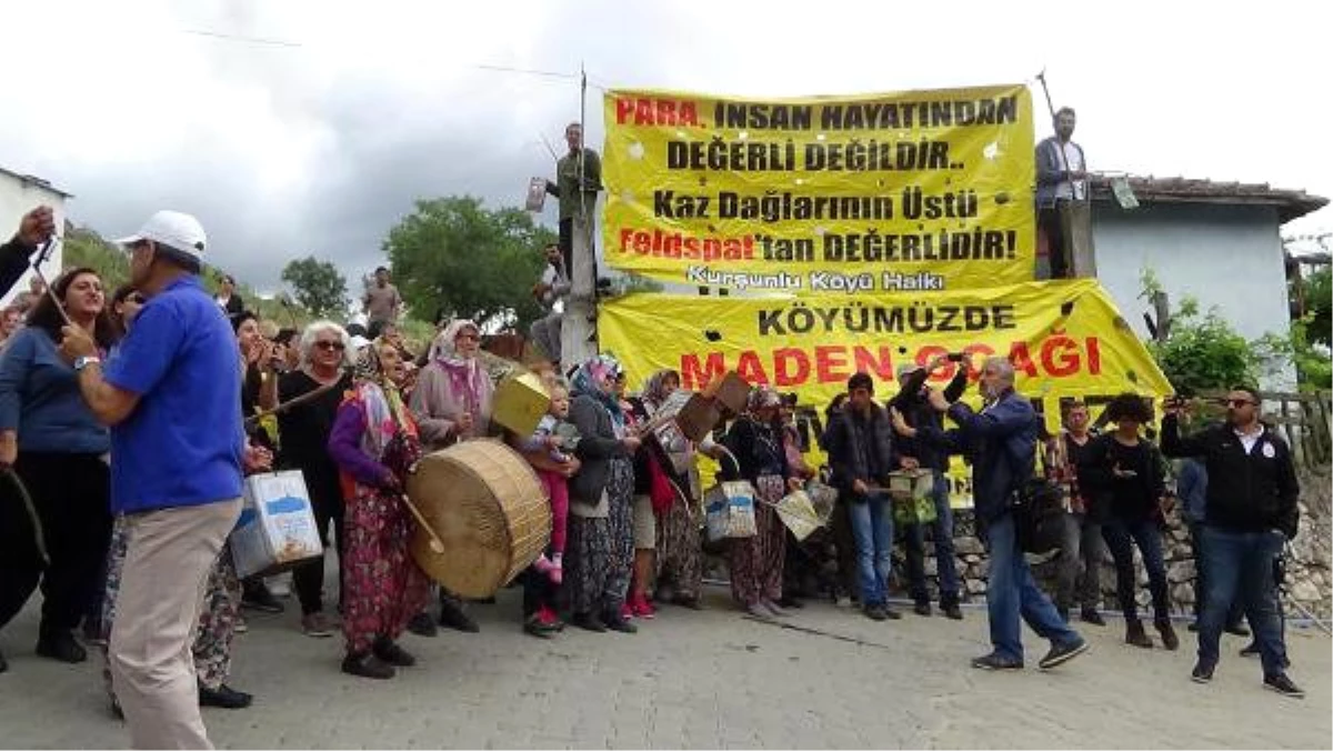 Davullu, Tenekeli Protesto, Çed Toplantısını İptal Ettirdi