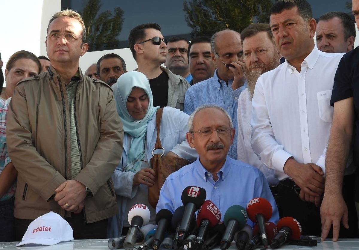 Dha Ankara - CHP\'nin \'Adalet Yürüyüşü\'nde 5\'inci Gün (2)