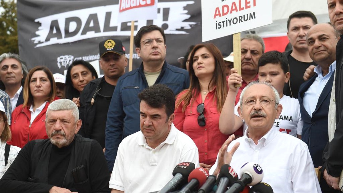 Dha Ankara - CHP\'nin \'Adalet Yürüyüşü\'nde 5\'inci Gün (5)
