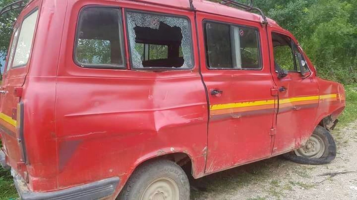 Kastamonu\'da Yoldan Çıkan Minibüs Takla Attı