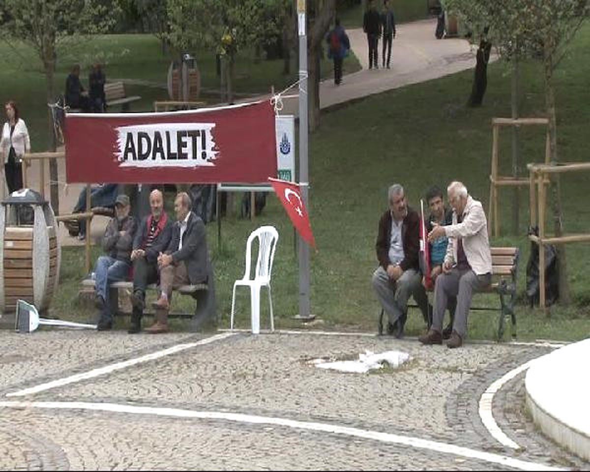 Maçka Parkı\'ndaki "Adalet Nöbeti" 5. Gününde