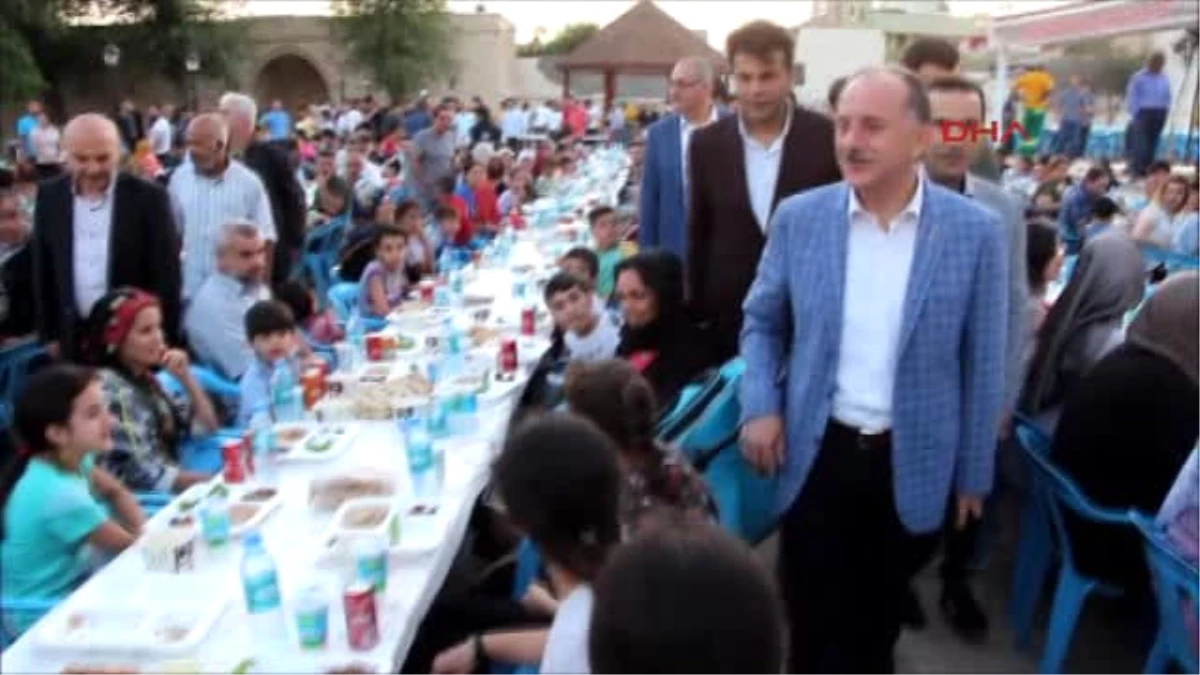 Mardin Bağcılar Belediyesinden Nusaybin\'de Iftar Yemeği