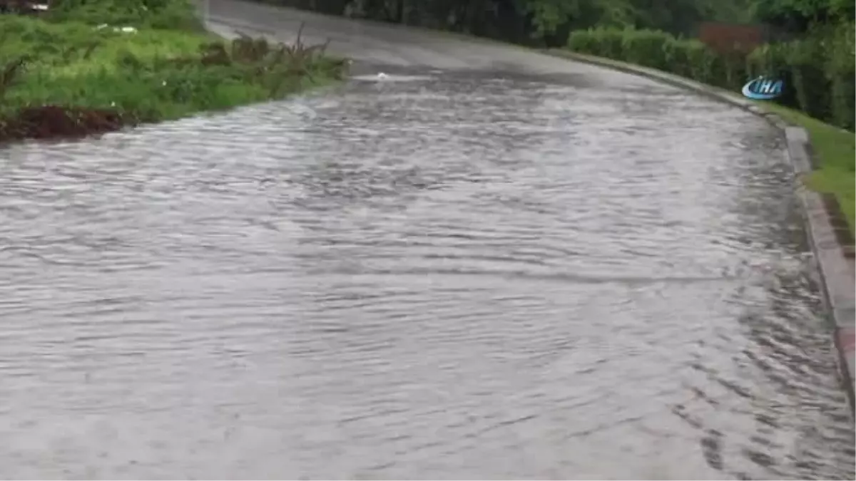 Sakarya\'da Yağmur Hayatı Olumsuz Etkiledi