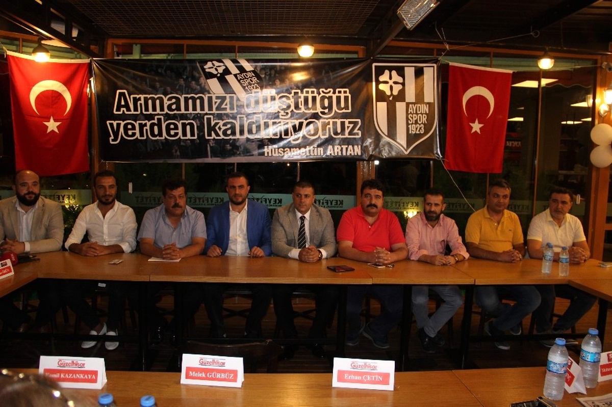 Aydınspor 1923\'de Hüsamettin Artan Adaylığını Açıkladı