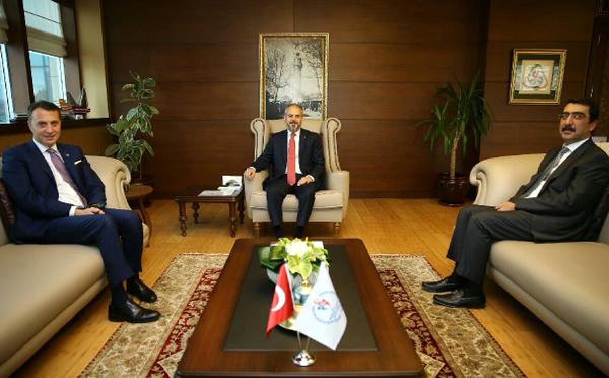 Bakan Kılıç, Fikret Orman\'ı Kabul Etti