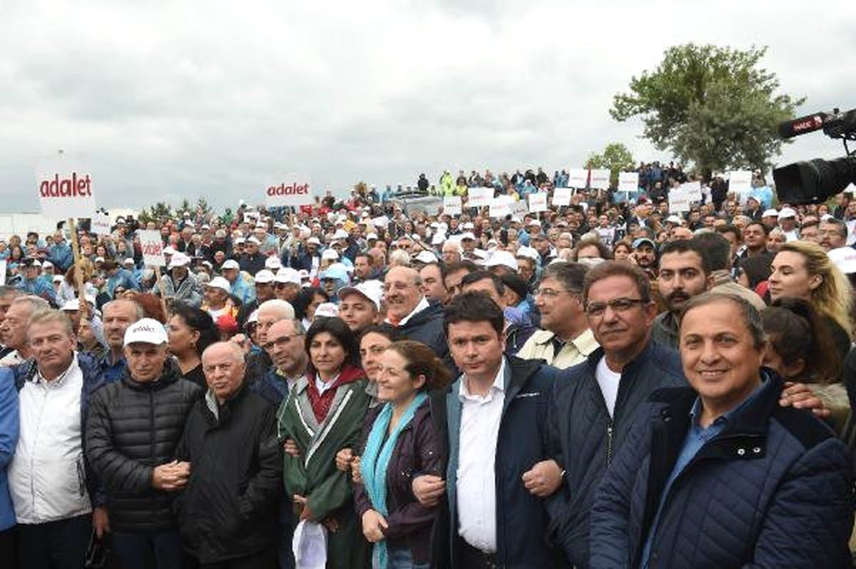 CHP\'nin \'Adalet Yürüyüşü\'nde 6\'ncı Gün (3)