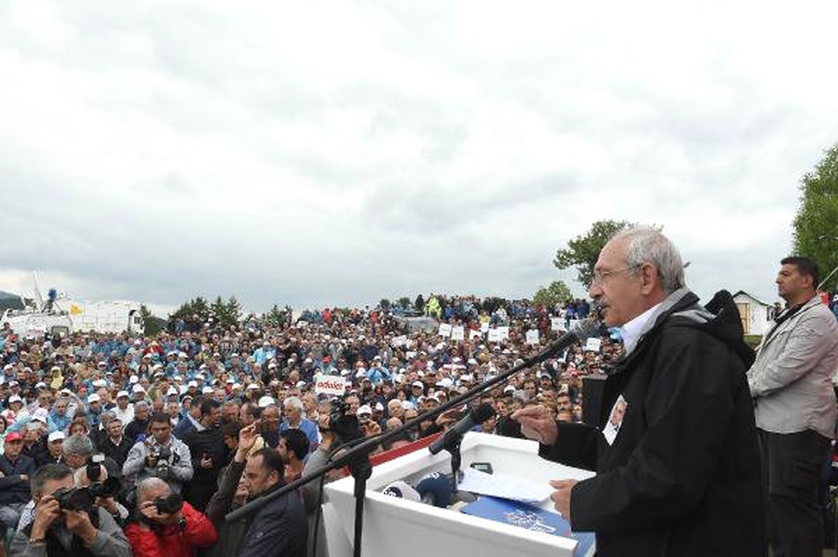 Dha Ankara - CHP\'nin \'Adalet Yürüyüşü\'nde 6\'ncı Gün (3)