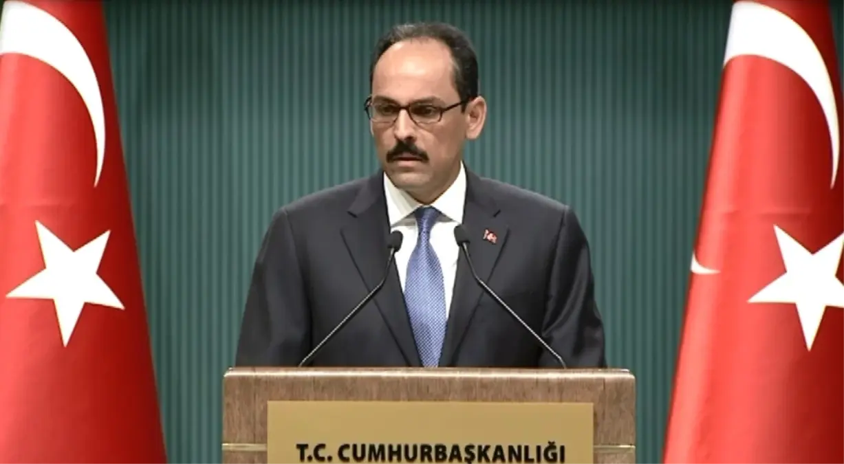 Ibrahim Kalın\'dan Katar Açıklaması