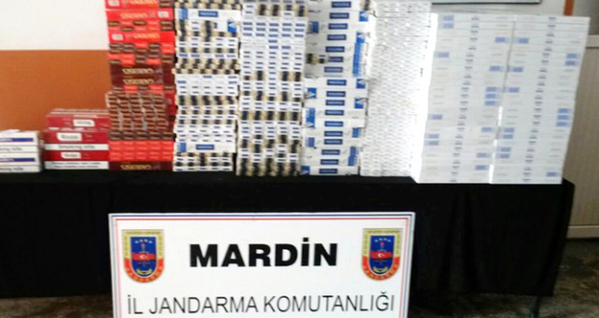Jandarma 5 Bin Paket Kaçak Sigara Yakaladı