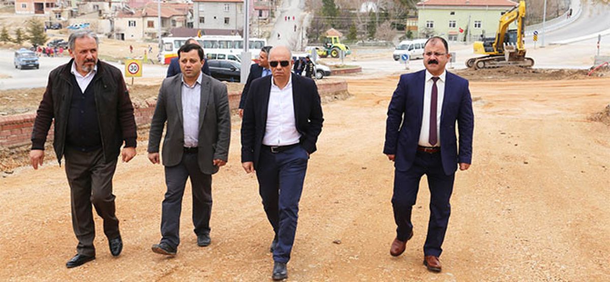 Karaman\'da Çevre Yolu Çalışmaları