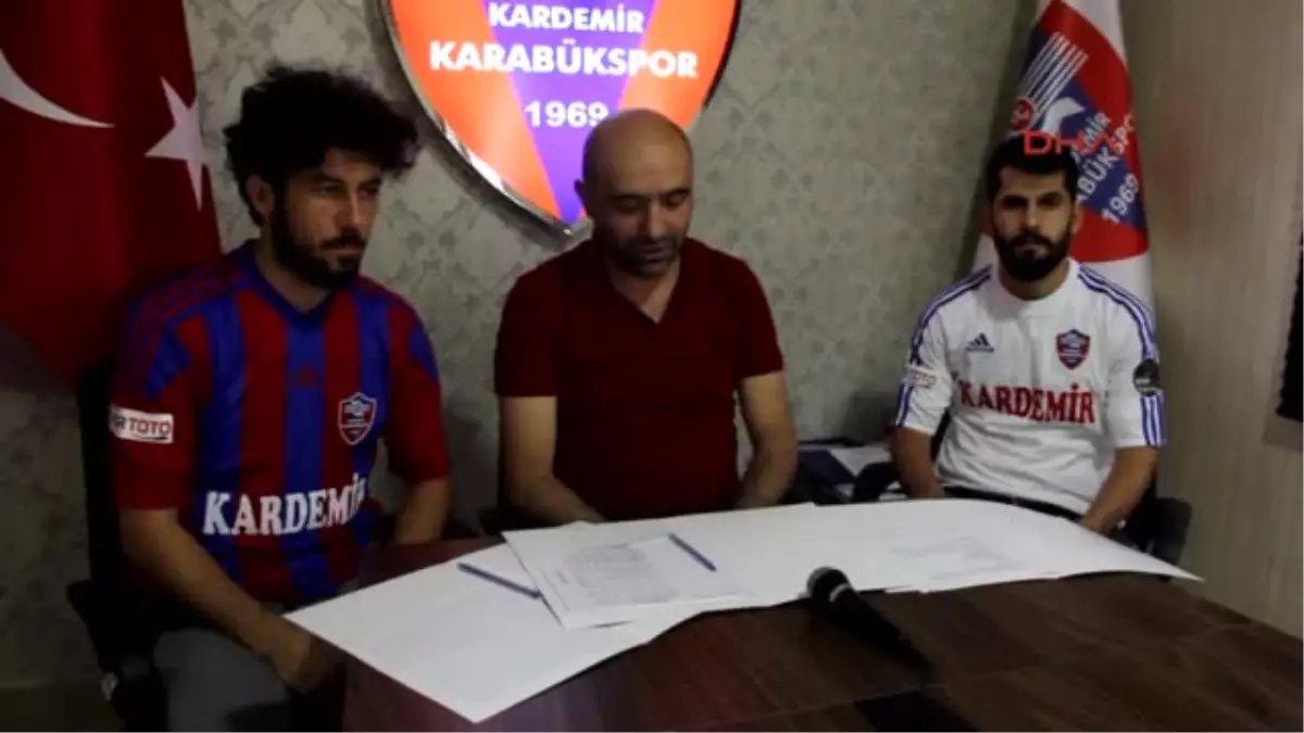 Kardemir Karabükspor\'da 2 İmza