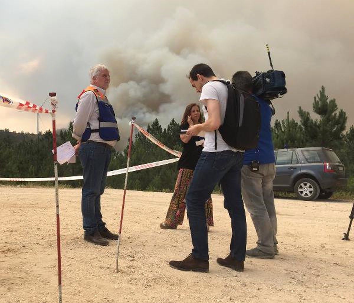 Portekizli Bakan İtfaiye Uçağının Düştüğünü Yalanladı