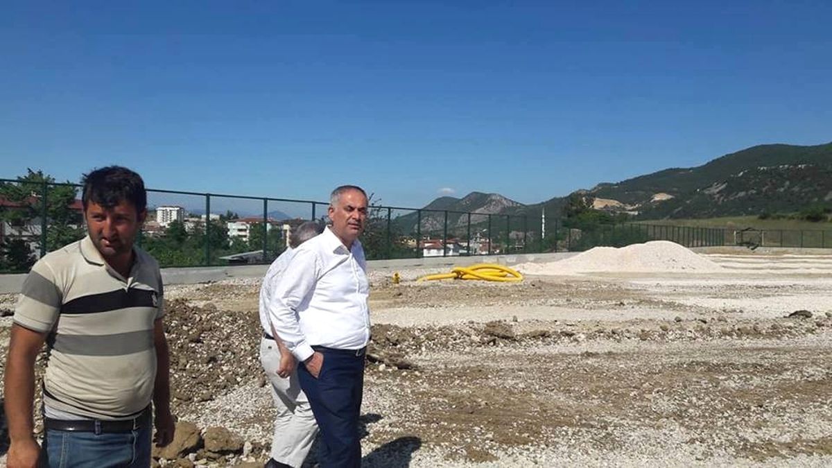 Şehit Ömer Halisdemir Stadı\'nda Çalışmalar Devam Ediyor