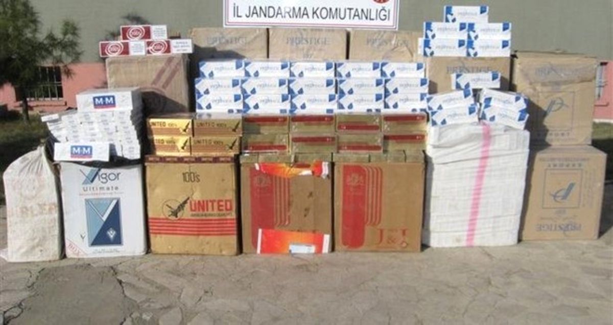 Şırnak\'ta Kaçak Sigara Operasyonu