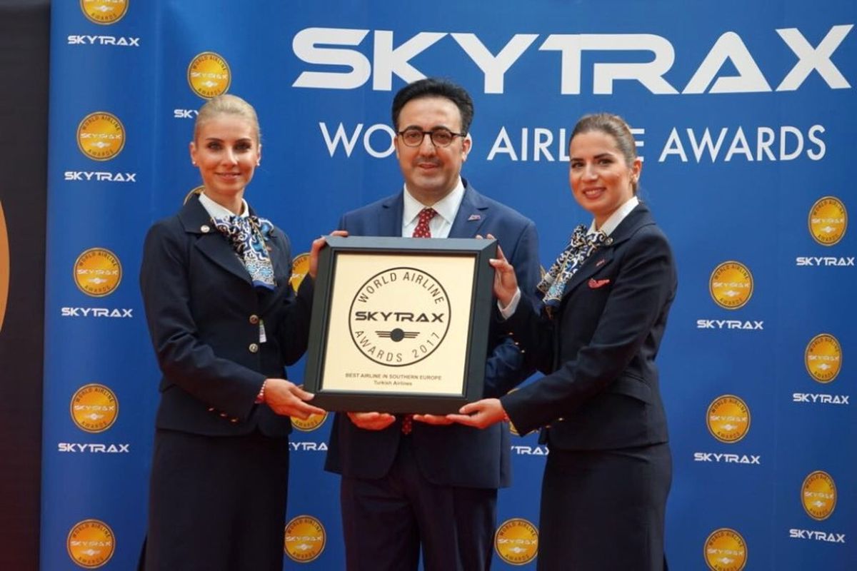 THY 2017 Skytrax Ödülleri\'nde 4 Ödül Birden Aldı