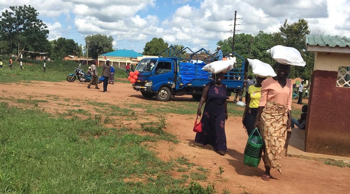 Tika\'dan Kuraklığın Vurduğu Uganda\'ya Gıda Yardımı
