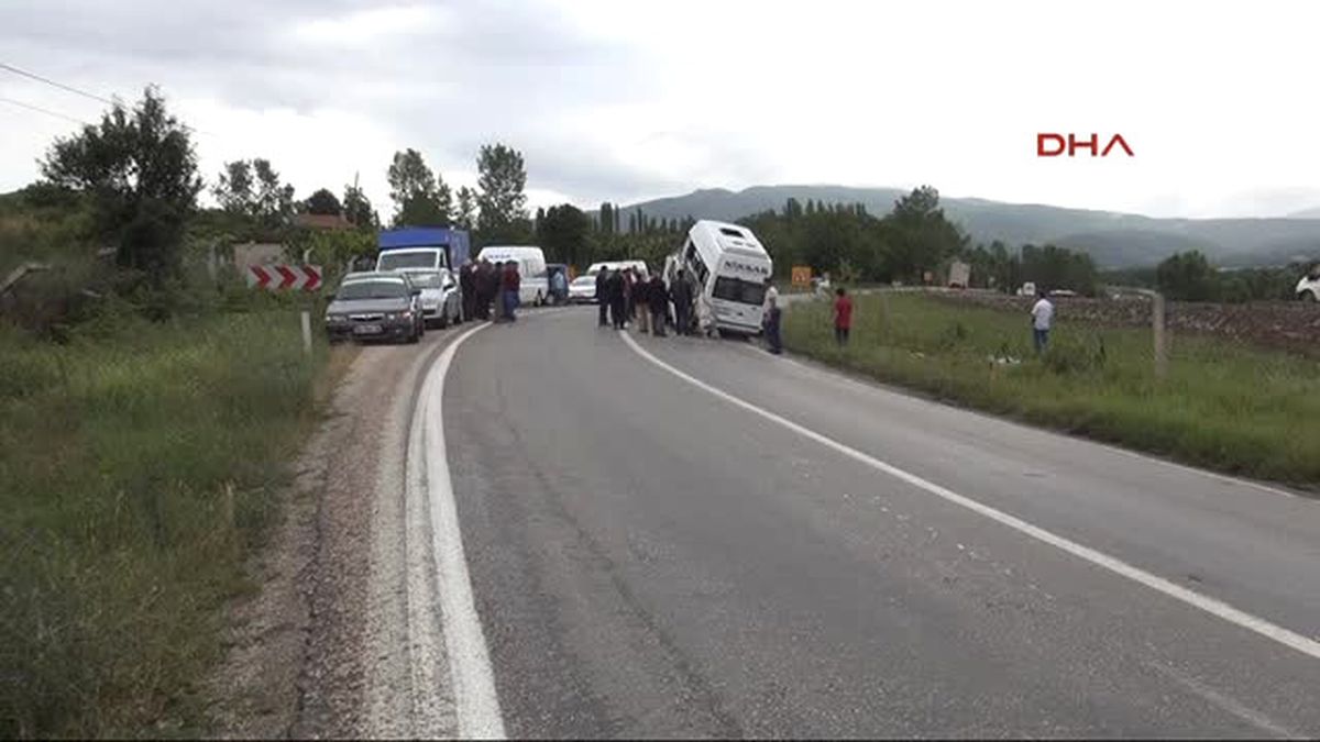 Tokat\'ta Trafik Kazası: 9 Yaralı